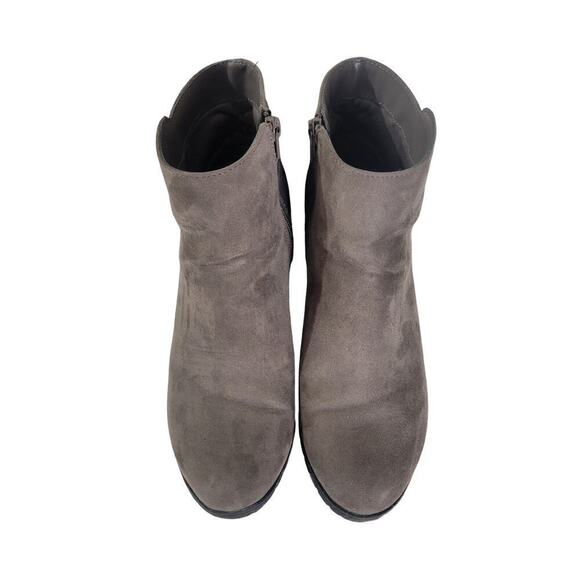 A New Day Candyce Zip Ankle Boot Bootie - Size 8.5 Casual Work - Picture 3 of 5